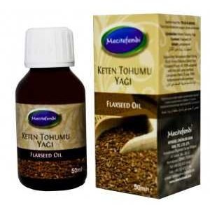 Natural flaxseed oil 50 ml Majid Effendi